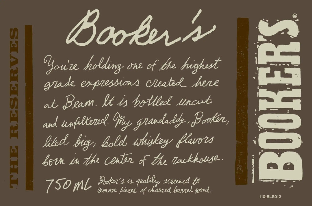 Booker’s The Reserves 2025 Kentucky Straight Bourbon Whiskey Finished in Tequila Barrels - Main Street Liquor
