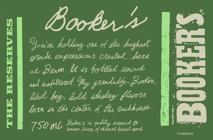 Booker’s The Reserves 2026 Batch Kentucky Straight Rye Whiskey Finished in Apple Brandy Barrels &amp; Infused with Cinnamon - Main Street Liquor