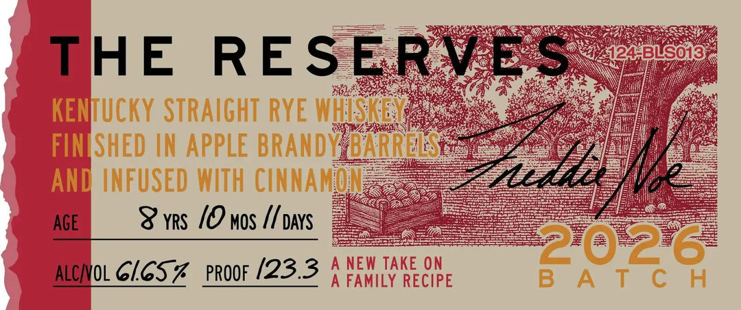 Booker’s The Reserves 2026 Batch Kentucky Straight Rye Whiskey Finished in Apple Brandy Barrels &amp; Infused with Cinnamon - Main Street Liquor