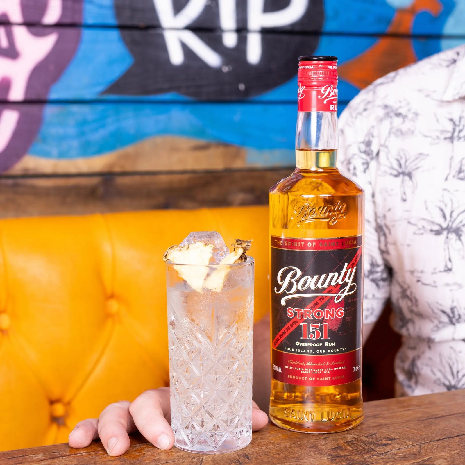 Bounty Saint Lucia Strong 151 Rum 1000ml - Main Street Liquor