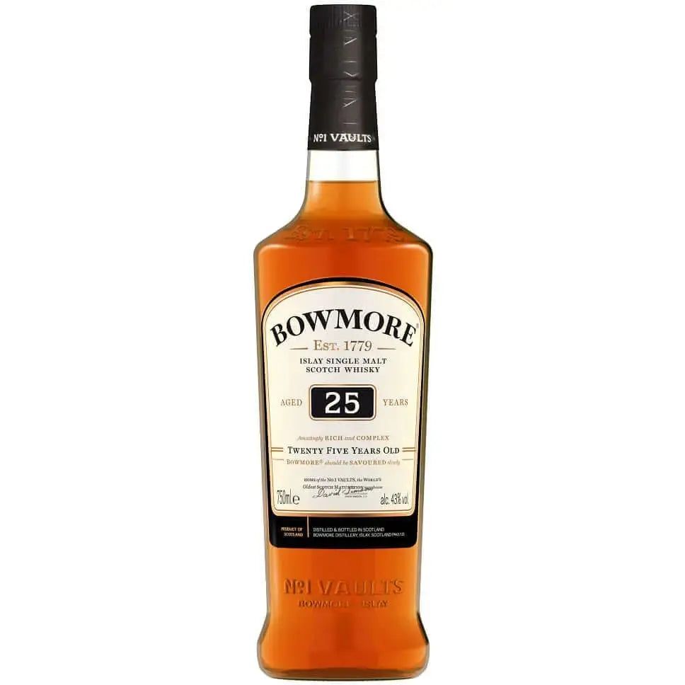 Bowmore 25 Year Old Islay Single Malt Scotch Whisky 700ml - Main Street Liquor