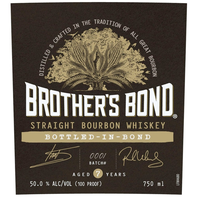 Brother’s Bond 7 Year Old Bottled in Bond Bourbon - Main Street Liquor