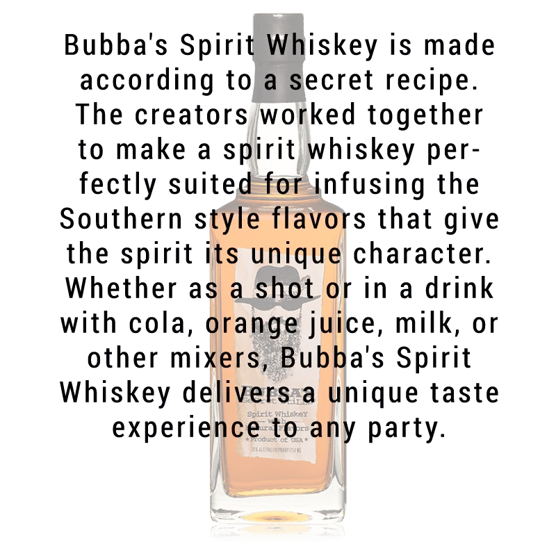 Bubba's Secret Stills Burnt Sugar Whiskey 750ml - Main Street Liquor