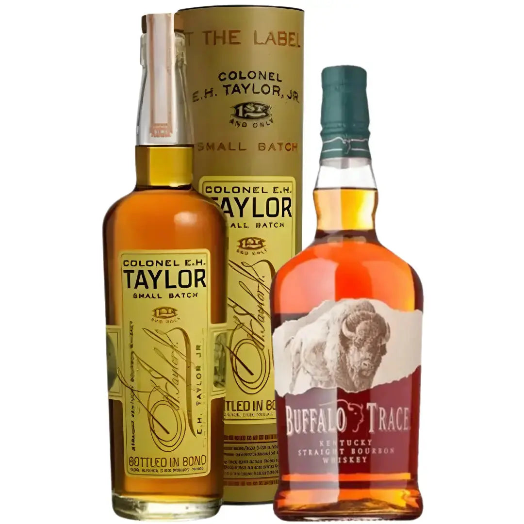 Buffalo Taylor Bundle: Colonel E.H. Taylor, Jr. Small Batch &amp; Buffalo Trace Bourbon - Main Street Liquor
