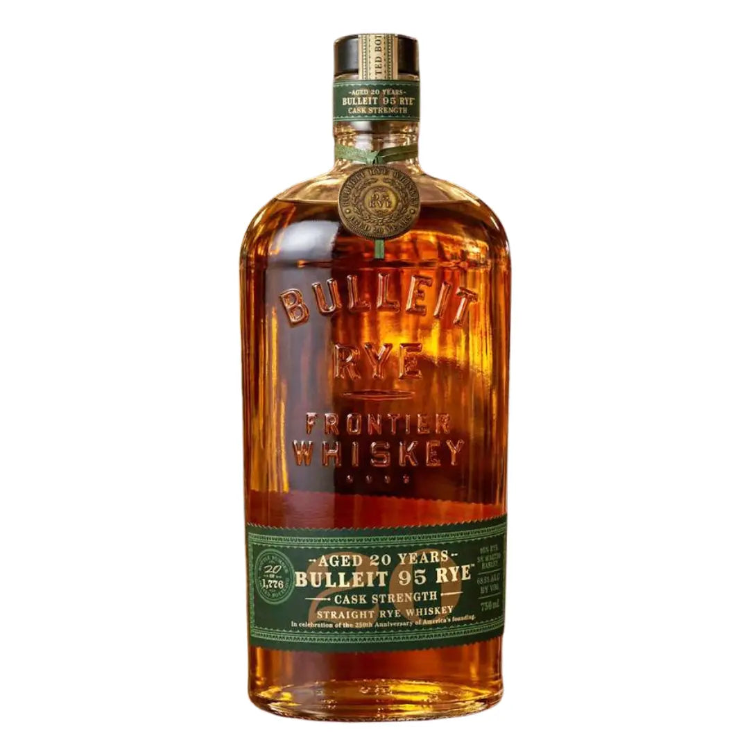 Bulleit 20 Year Old 95 Rye Cask Strength Straight Rye Whiskey 750mL (Pre-Order) - Main Street Liquor