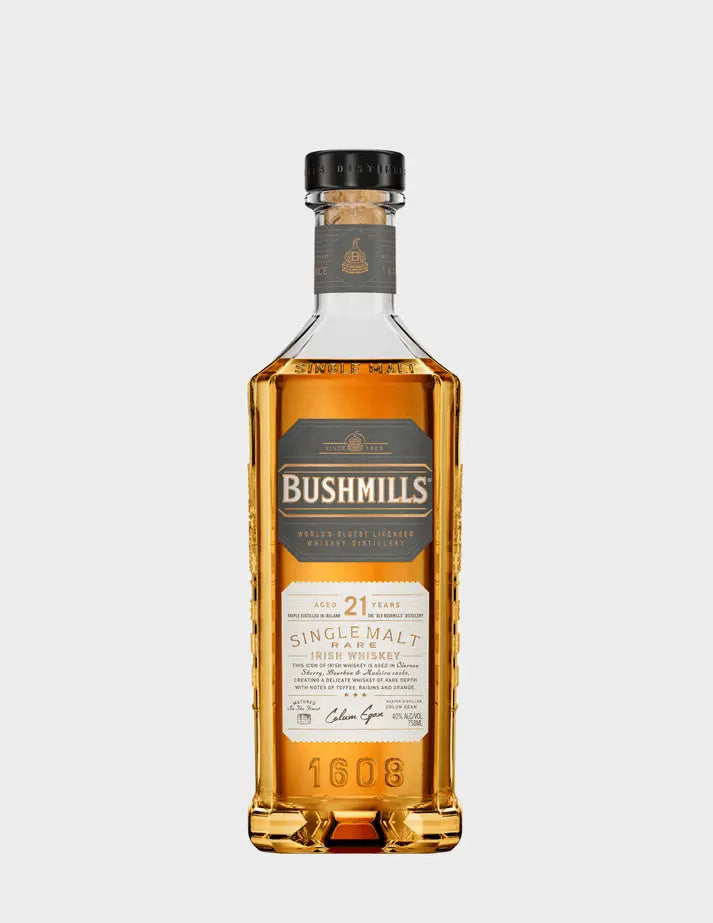 Bushmills 21 Year Old Single Malt Rare Bushmills