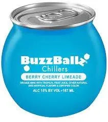 BuzzBallz Berry Cherry Limeade 187mL 24 Pack - Main Street Liquor
