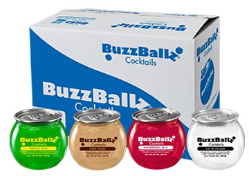 BuzzBallz Cocktails Classic Variety Pack 187mL 24 Pack Case - Main Street Liquor