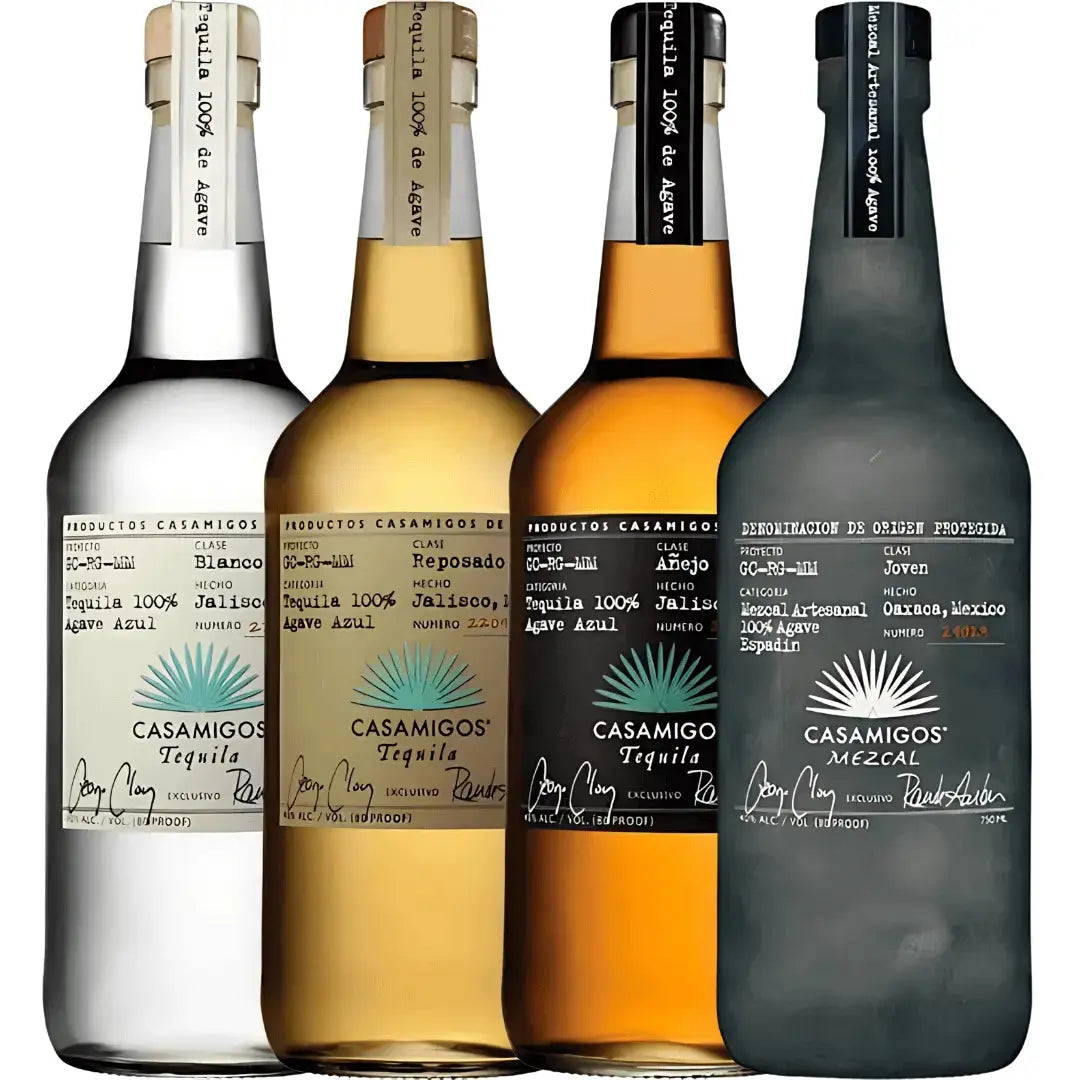 Casamigos Tequila Bundle: Blanco, Reposado, Añejo &amp; Mezcal - Main Street Liquor