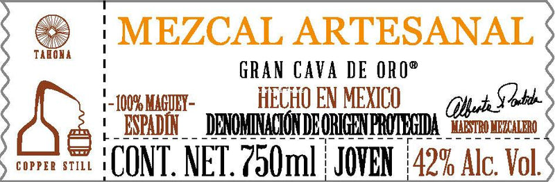 Load image into Gallery viewer, Cava De Oro Mezcal Joven - Main Street Liquor
