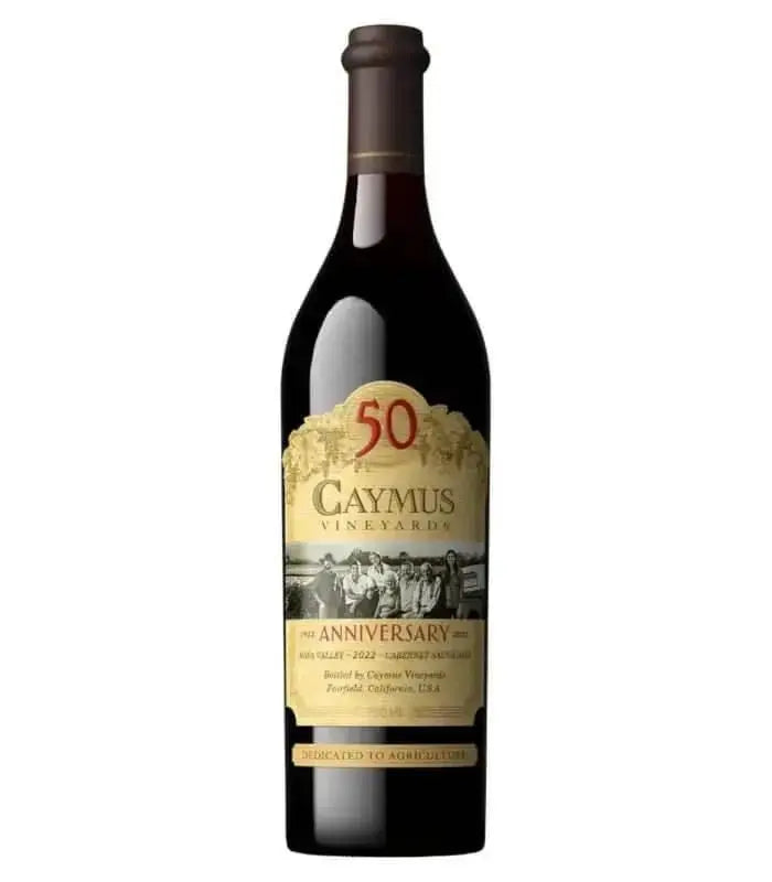 Caymus 50th Anniversary Napa Valley Cabernet Sauvignon 2022 3 Pack - Main Street Liquor