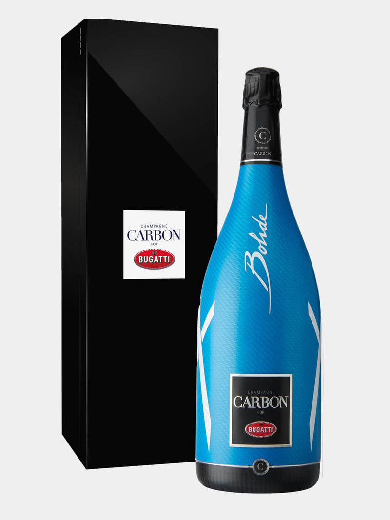 Load image into Gallery viewer, Champagne CARBON Bugatti Bolide ƎB.03 | Vintage 2017 - Main Street Liquor
