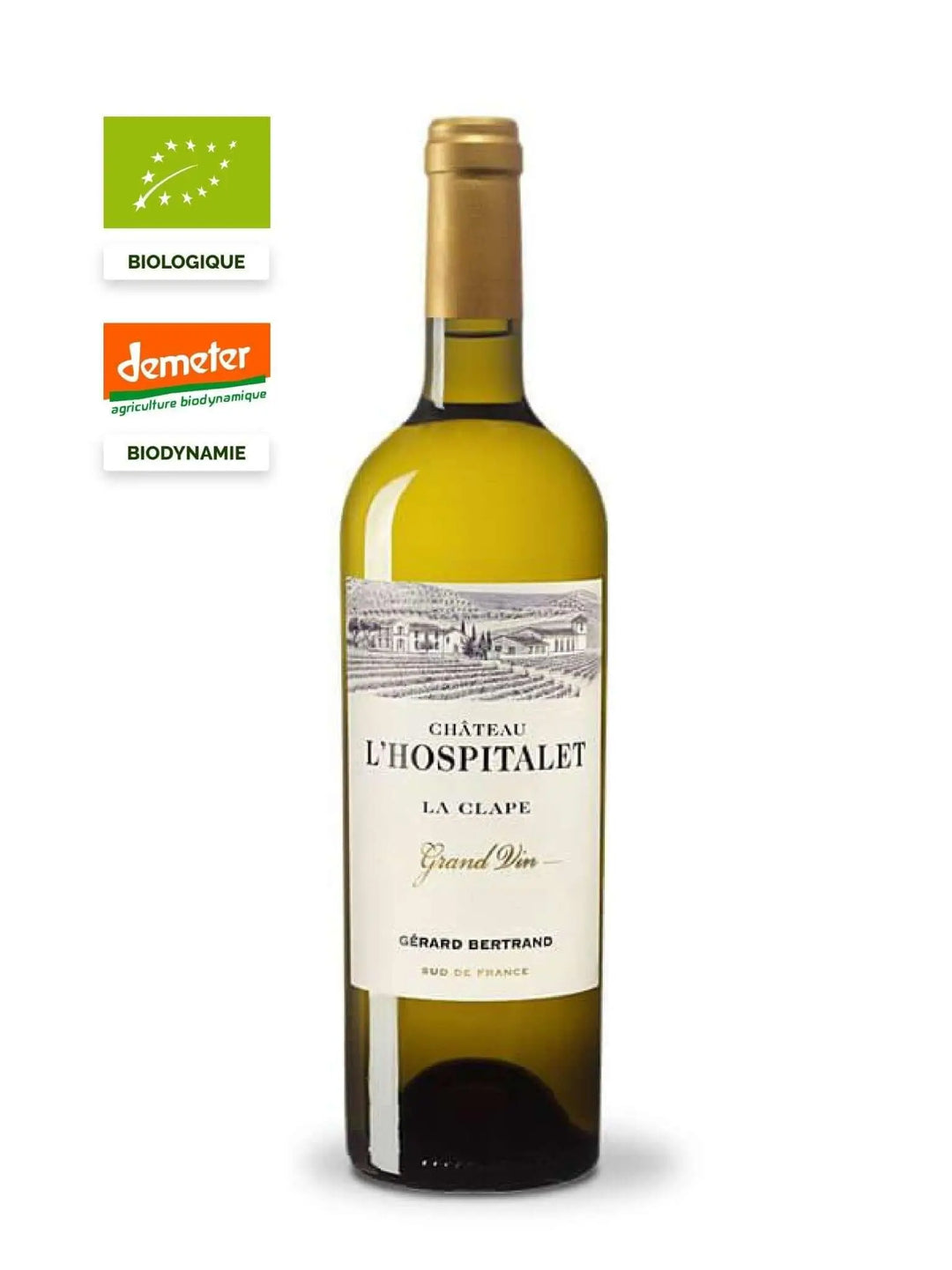 Château L'Hospitalet Grand Vin white wine - Main Street Liquor