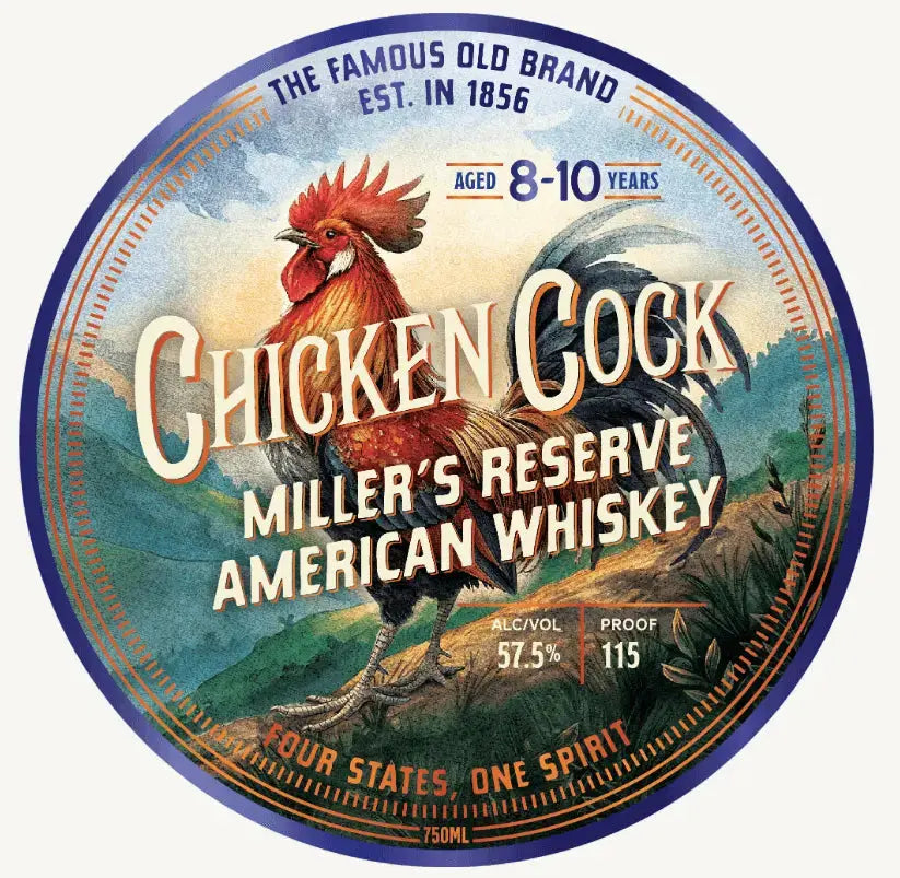 Chicken Cock Miller’s Reserve American Whiskey - Main Street Liquor