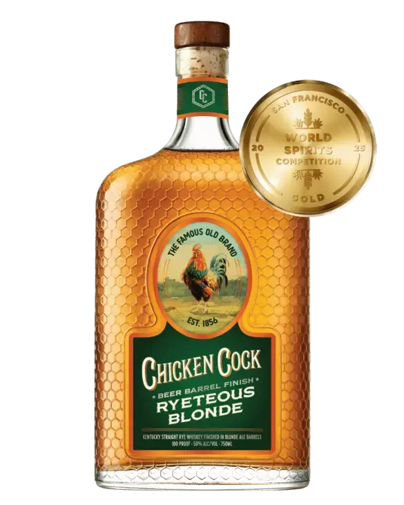 Chicken Cock Ryeteous Blonde Kentucky Straight Rye Whiskey (PRE - ORDER) - Main Street Liquor