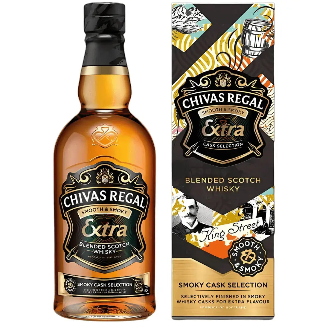 Chivas Regal Extra Smooth &amp; Smoky Blended Scotch Whisky Smoky Cask Selection - Main Street Liquor