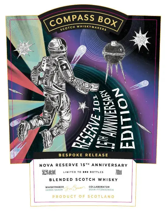 Compass Box Nova Reserve 15th Anniversary Blended Scotch Whisky - Main Street Liquor