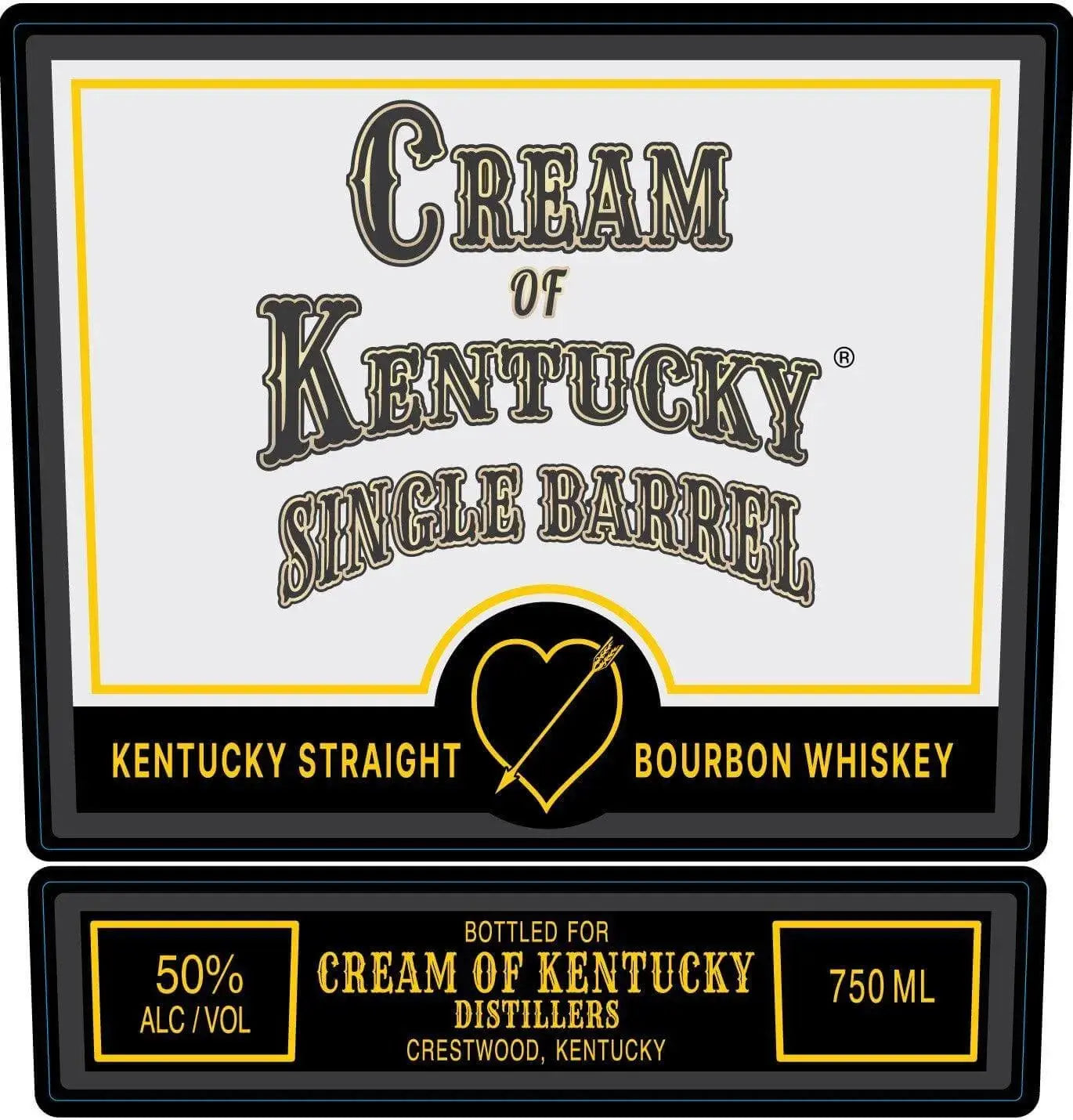 Cream of Kentucky Single Barrel Bourbon Whiskey - Main Street Liquor