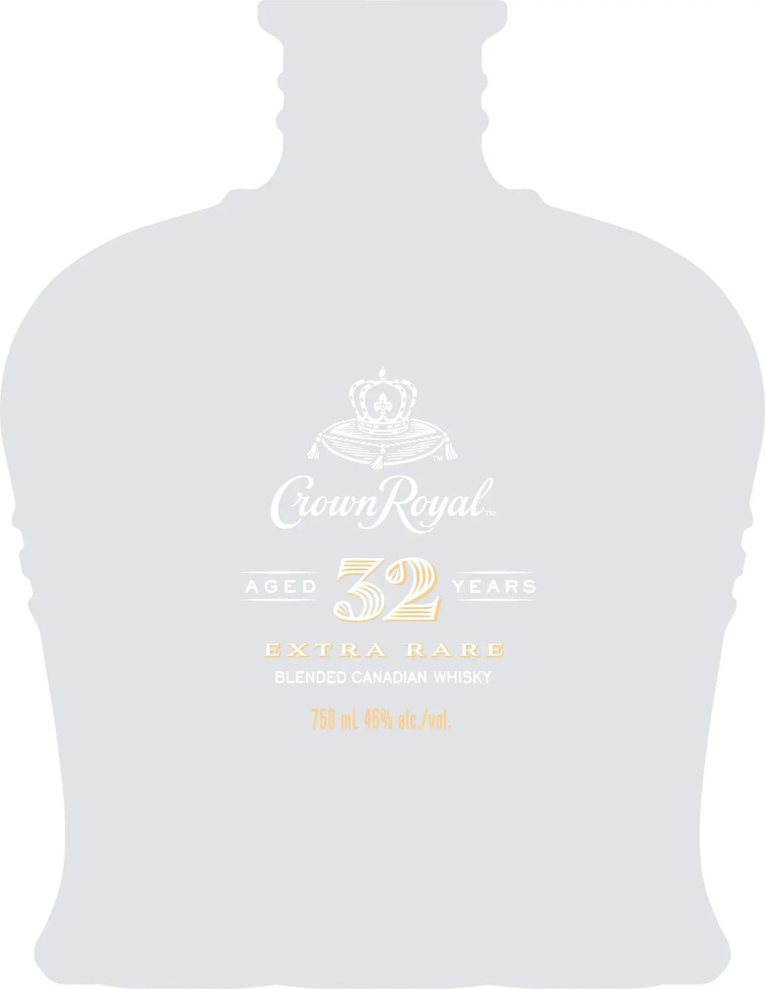 Crown Royal Aged 32 Years Extra Rare Blended Canadian Whisky - Main Street Liquor