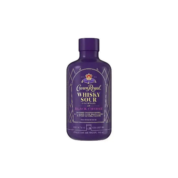 Crown Royal Black Cherry Whisky Sour Cocktail – Main Street Liquor
