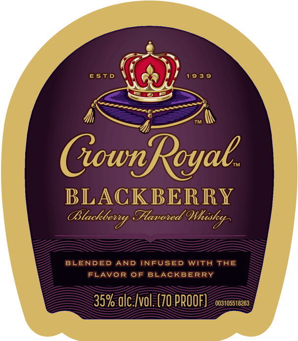 Crown Royal Blackberry Flavored Whisky 50ml - Main Street Liquor