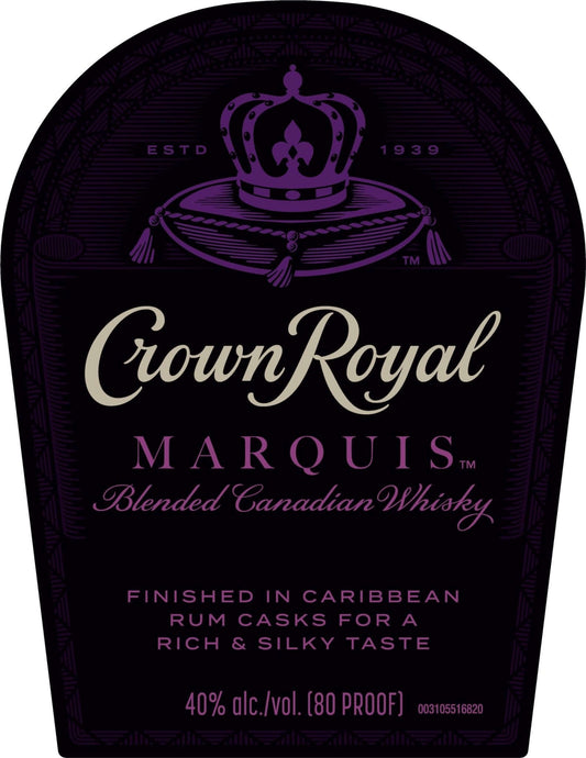 Crown Royal Marquis Blended Canadian Whisky Finished in Caribbean Rum Casks - Main Street Liquor