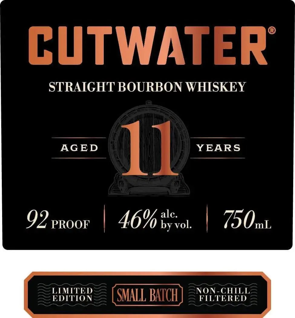 Cutwater 11 Year - Old Straight Bourbon Whiskey - Main Street Liquor