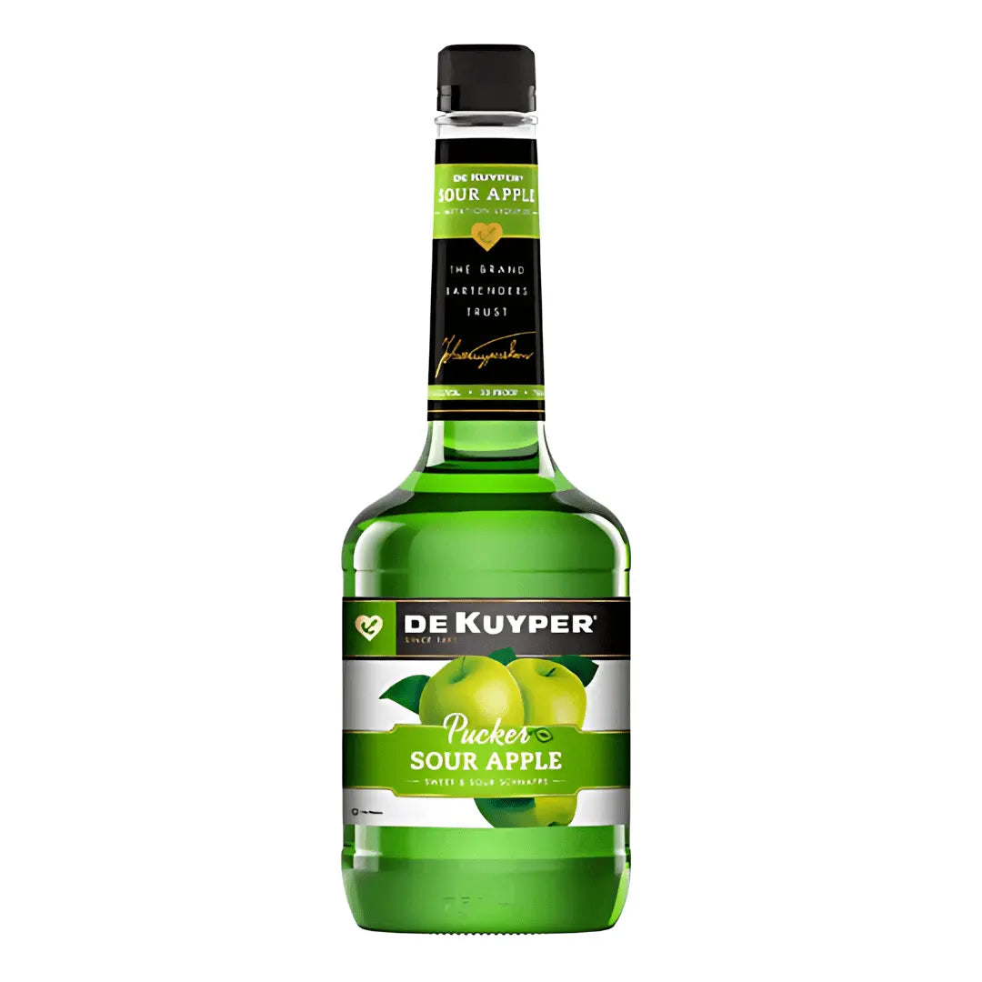 De Kuyper Pucker Sour Apple Liqueur - Main Street Liquor