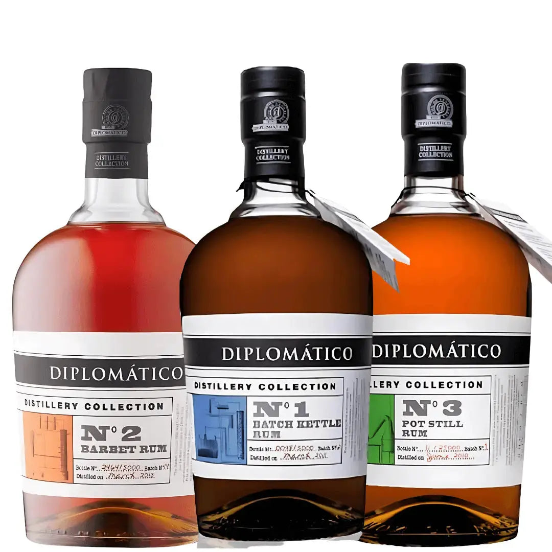 Diplomatico Distillery Collection Bundle – No.1, No.2 &amp; No.3 - Main Street Liquor