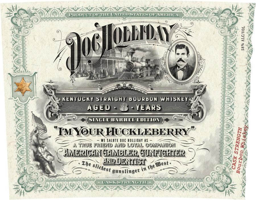 Doc Holliday 8 Year Single Barrel Bourbon - Main Street Liquor