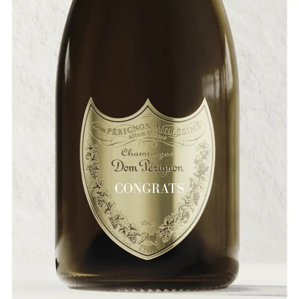 Dom Perignon Brut Champagne "CONGRATS" Shield - Main Street Liquor