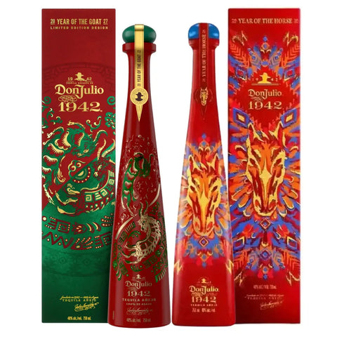 Don Julio 1942 Year of the Goat & Year of the Horse Añejo Tequila Bundle (Pre-Order) - Main Street Liquor