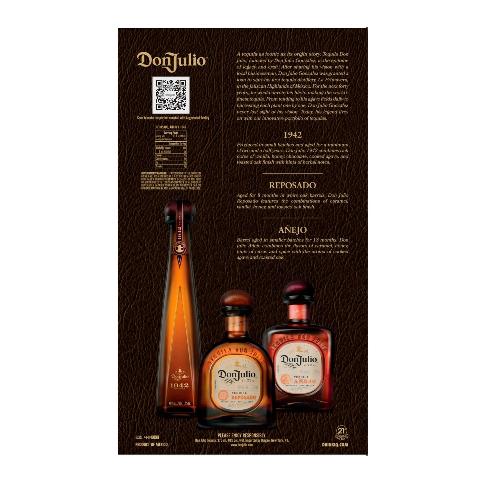 Don Julio Specialty Gift Set 3 x 375mL - Main Street Liquor