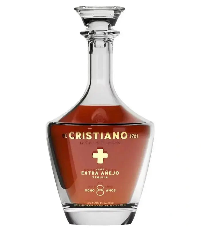 El Cristiano 8 Year Extra Anejo Tequila 750mL - Main Street Liquor