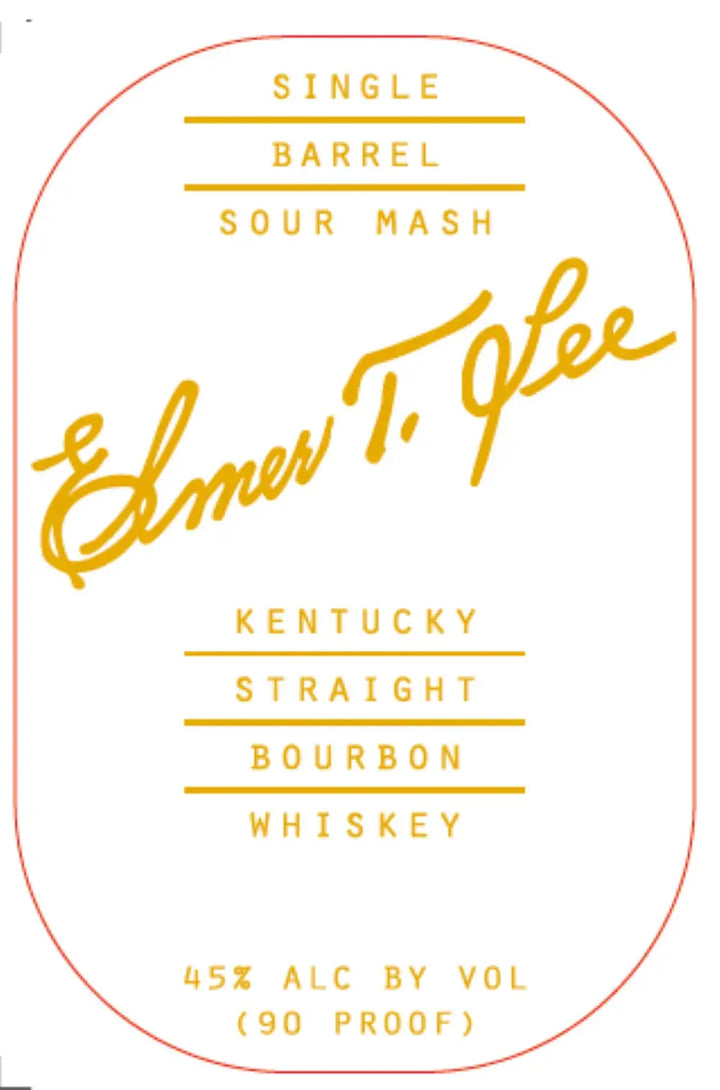 Elmer T. Lee Single Barrel Kentucky Straight Bourbon Whiskey - Main Street Liquor