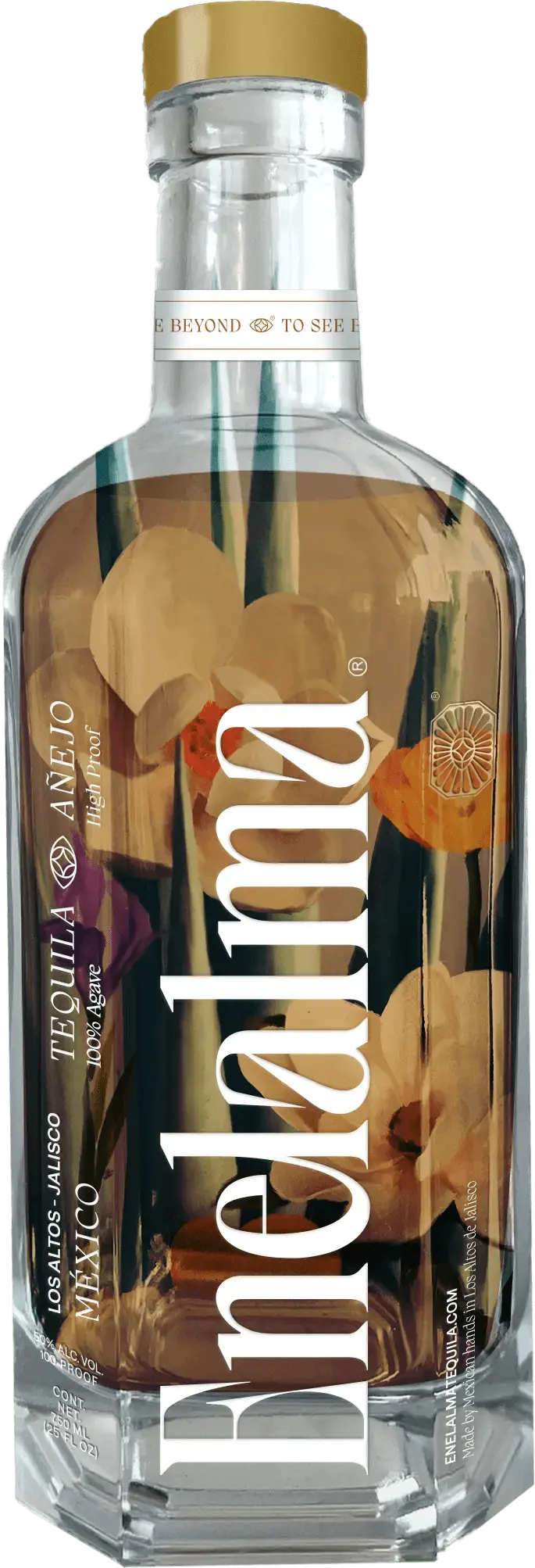 Enelalma Tequila High Proof Añejo 750mL - Main Street Liquor