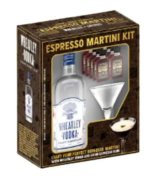 Espresso Martini Kit Featuring Wheatley Vodka and Grind Espresso Rum - Main Street Liquor