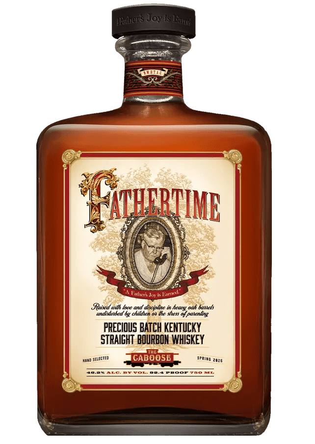 Fathertime Bourbon The Caboose White Label Kentucky Straight Bourbon Whiskey - Main Street Liquor