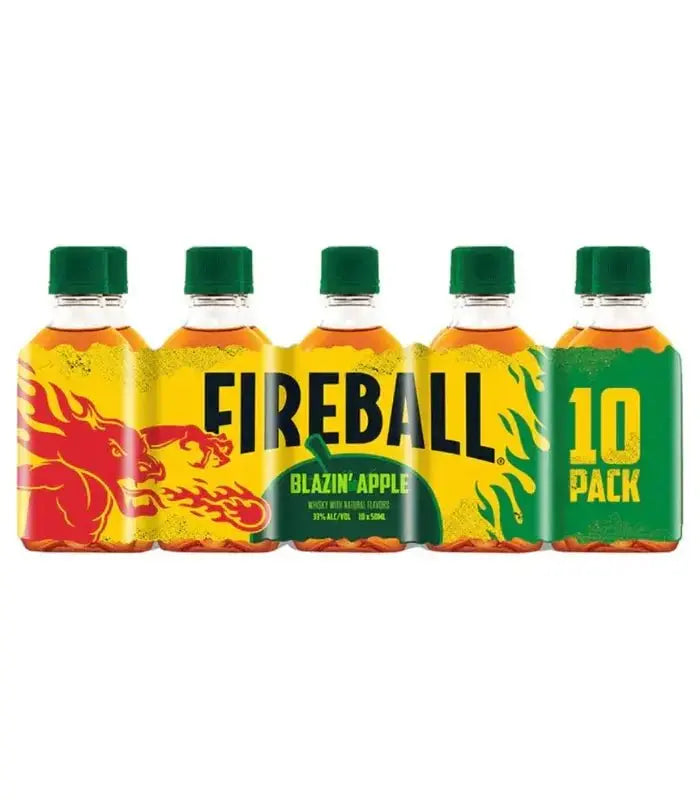 Fireball Blazin' Apple 10 Pack Shots - Main Street Liquor
