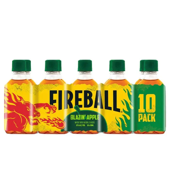 Fireball Blazin' Apple 10 Pack Shots - Main Street Liquor