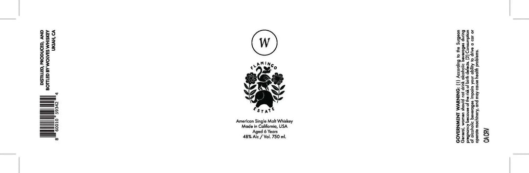 Flamingo Estate American Single Malt Whiskey 6 Years Aged - Main Street Liquor