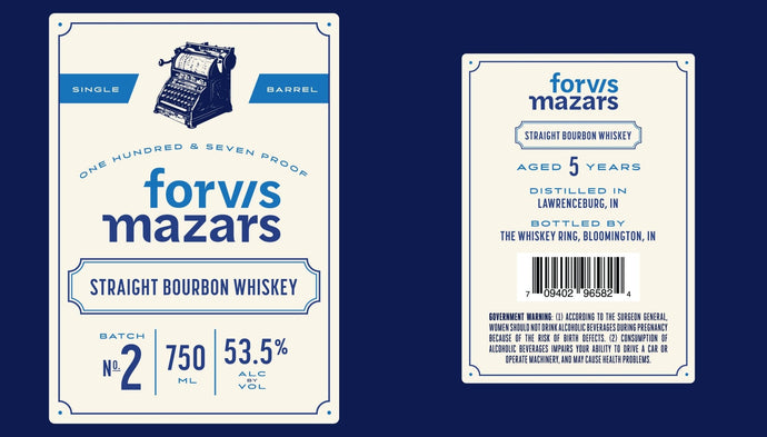 Forvis Mazars Straight Bourbon Whiskey Aged 5 Years - Main Street Liquor