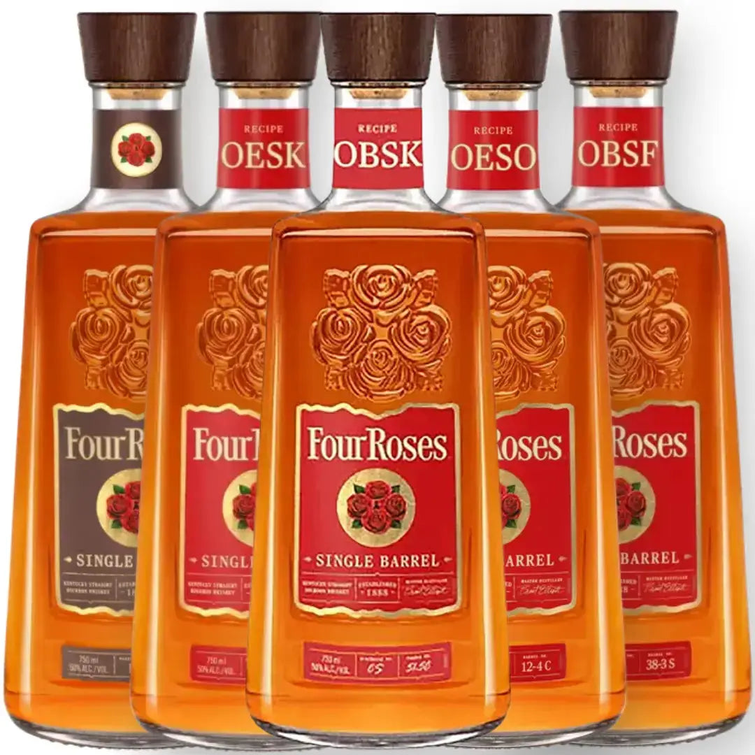 Four Roses Single Barrel Collection: OBSV, OBSF, OESK, OESO, OBSK - Main Street Liquor