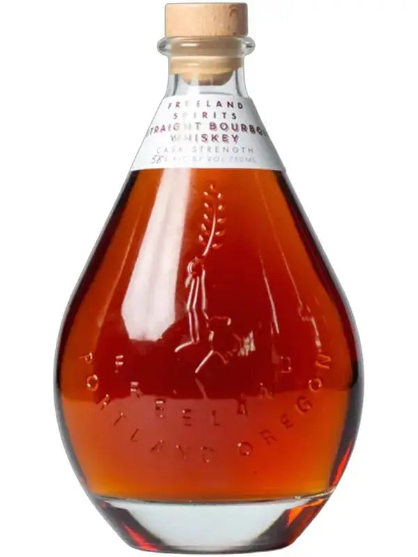 Freeland Spirits Cask Strength Bourbon Whiskey Finished in Argyle Pinot Noir Barrels - Main Street Liquor