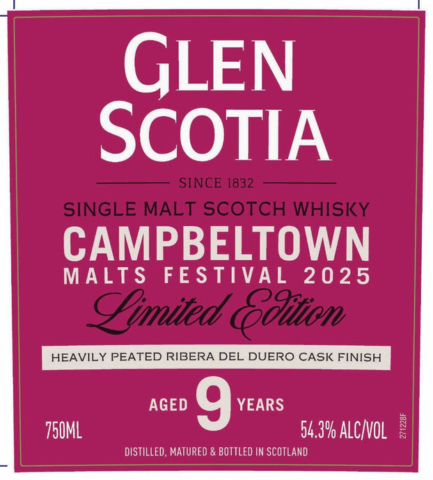 Glen Scotia 9 Year Old Campbeltown Malts Festival 2025 Limited Edition - Main Street Liquor