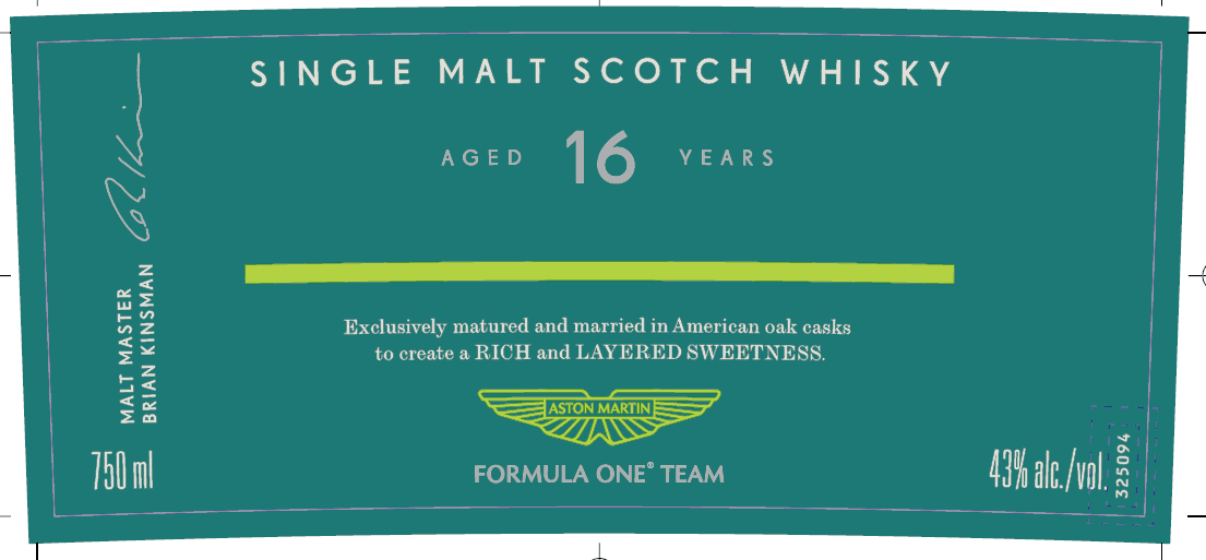 Glenfiddich 16 Year Aston Martin Formula One Edition Single Malt Scotch Whisky - Main Street Liquor