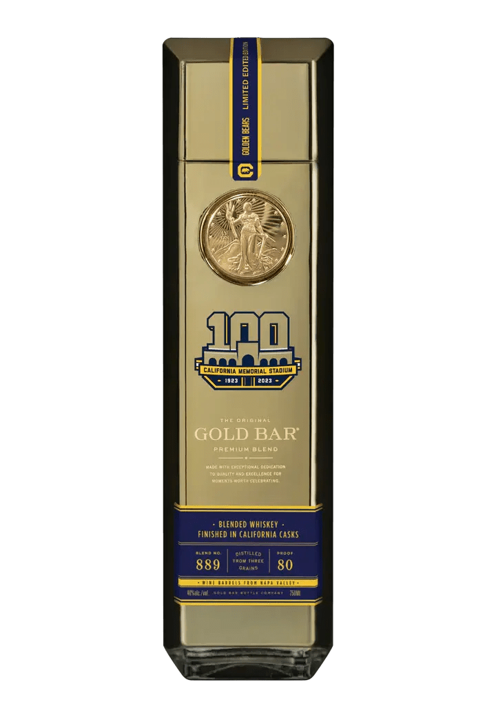 Gold Bar California Memorial Stadium Limited Edition Blended Whiskey - Main Street Liquor