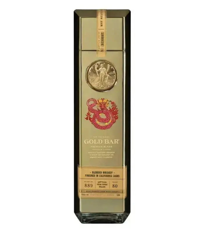 Gold Bar Whiskey Lunar New Year Of The Snake Edition 2025 - Main Street Liquor