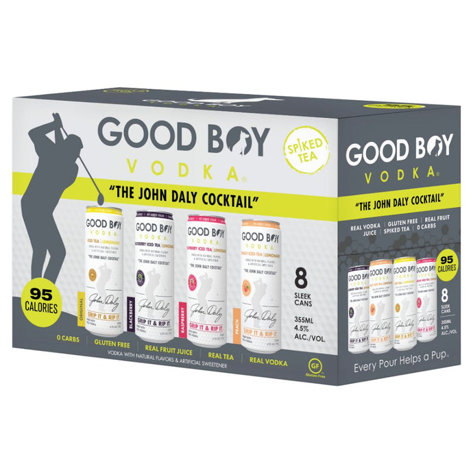 Good Boy Seltzer - John Daly Cocktail Variety Pack 8pk - Main Street Liquor