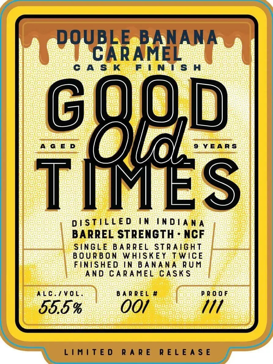 Good Old Times Double Banana Caramel Cask Finish 9 Year Bourbon - Main Street Liquor